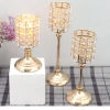 Đồ trang trí nến pha lê châu Âu cao cấp, thủ công kim loại – Lãng mạn phòng khách, chỉ 48.300₫ 4