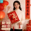 Đồ trang trí phòng khách đón Năm Mới vải không dệt - Lễ hội vui tươi, đẹp mắt, giá 49.000₫