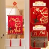 Đồ trang trí phòng khách đón Năm Mới vải không dệt - Lễ hội vui tươi, đẹp mắt, giá 49.000₫ 3