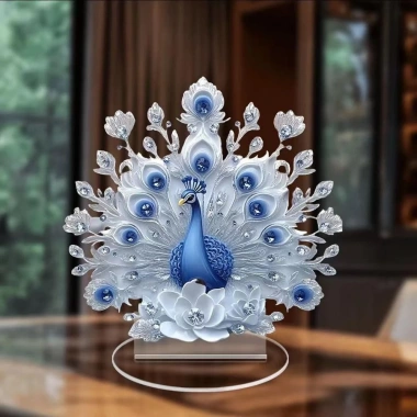 Đồ trang trí phòng khách hình động vật màu trắng - Quà tặng sang trọng cho Nam và Nữ giảm giá 33.983 VND