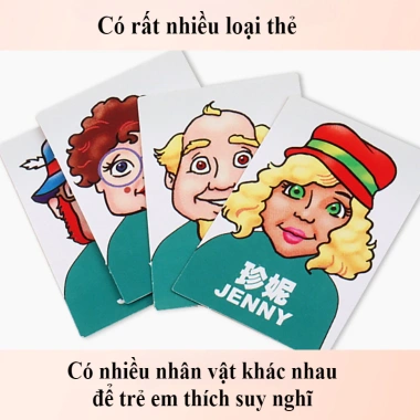 Đoán Xem Tôi Là Ai - Board Game Logic Tư Duy Cho Trẻ Em, Giá giảm 44.814 VND