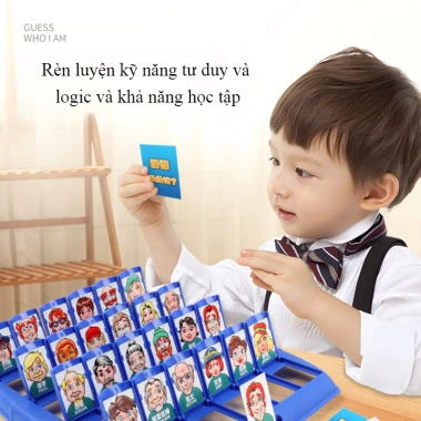 Đoán Xem Tôi Là Ai - Board Game Logic Tư Duy Cho Trẻ Em, Giá giảm 44.814 VND