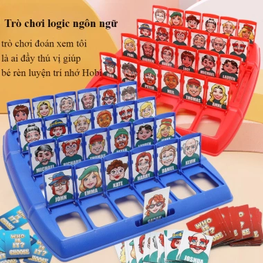Đoán Xem Tôi Là Ai - Board Game Logic Tư Duy Cho Trẻ Em, Giá giảm 44.814 VND