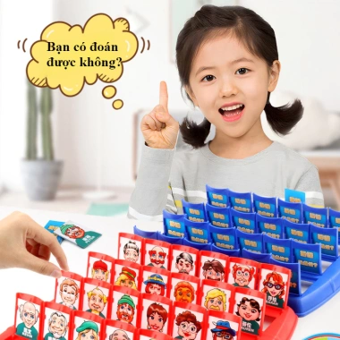 Đoán Xem Tôi Là Ai - Board Game Logic Tư Duy Cho Trẻ Em, Giá giảm 44.814 VND