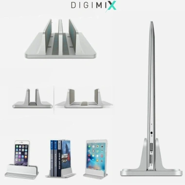 Dock Giá Đỡ Laptop & MacBook Nhôm Đứng Cứng Cáp, Sang Trọng - Dựng Gọn 330.000