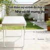 DODO Bàn gấp viền nhôm đa năng, gọn nhẹ dễ xếp cho sân vườn, ban công, picnic 8