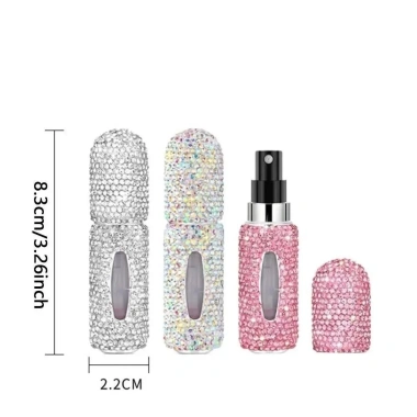 DOGLEMI Chai Nước Hoa 5ml Atomizer Di Động, Xịt Thơm, Hộp Đựng Du Lịch