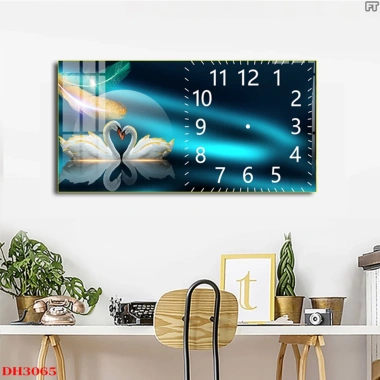 Đồng Hồ 5D Tráng Gương UV Treo Tường Cao Cấp - Trang Trí Phòng Khách Giá 189k Giảm Giá