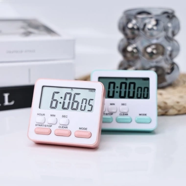 Đồng hồ báo thức để bàn Pkbeoshop ZK-2.206 - Đếm ngược pastel LCD, giá 47.500 VND 2