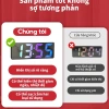 Đồng hồ báo thức LED vintage - Trang trí bàn học, gaming, phòng khách, 96.945₫ 8