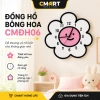 Đồng Hồ Bông Hoa Viền Đen Siêu Chill Dễ Thương - Decor CMĐH06 Giá 156.750₫