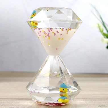 Đồng hồ cát kim cương dạng lỏng – Thiết kế sang trọng, thời gian chính xác, giá chỉ 60.000₫ 4
