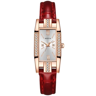 Đồng hồ chống thấm nước thời trang nữ dây da đỏ xanh giá rẻ 9.900 VND 8 Đồng hồ chống thấm nước thời trang nữ dây da đỏ xanh giá rẻ 9.900 VND 8