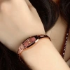 Đồng hồ cơ tự động Thụy Sĩ nữ dạ quang chống nước, thiết kế đơn giản lịch kép - Giá ưu đãi 146,969₫
