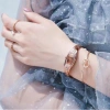 Đồng hồ cơ tự động Thụy Sĩ nữ dạ quang chống nước, thiết kế đơn giản lịch kép - Giá ưu đãi 146,969₫ 6
