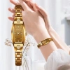 Đồng hồ cơ tự động Thụy Sĩ nữ dạ quang chống nước, thiết kế đơn giản lịch kép - Giá ưu đãi 146,969₫ 8