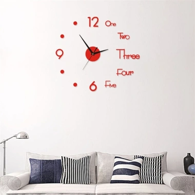 Đồng hồ dán tường 3D T8 PVN14.509 - Thiết kế hiện đại, giá chỉ 35.500 VND giảm 8.000 VND 9 Đồng hồ dán tường 3D T8 PVN14.509 - Thiết kế hiện đại, giá chỉ 35.500 VND giảm 8.000 VND 9