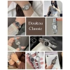 Đồng hồ Dây Thép Doukou 30mm Chống Nước, Thép Không Gỉ + Dụng Cụ Cắt Mắt - 165k 2