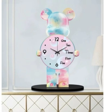 Đồng hồ để bàn Bearick Siu Đáng Iu - Kim trôi không tiếng ồn, giá 62.099₫