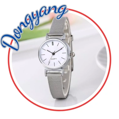 Đồng Hồ Đeo Tay Nữ Quartz Dây Kim Loại Siêu Hot DH03 Giá 10.000 VND Khuyến Mãi