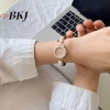 Đồng hồ đeo tay nữ thiết kế dệt dân tộc cổ điển, thạch anh đính cườm dễ thương – chỉ 55.330₫ 4
