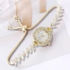 Đồng hồ đeo tay nữ thiết kế nàng tiên cá thời trang, đá kim cương sáng - Giá 71.060 VND 2