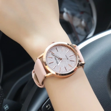 Đồng Hồ Đeo Tay Yolako Dây Da Họa Tiết Bầu Trời Sao Lãng Mạn Nữ - Giá Chỉ 66.000₫ 5