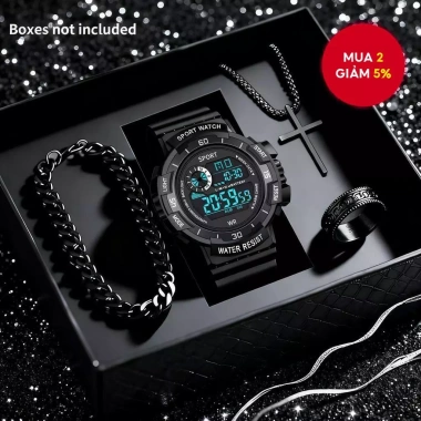 Đồng hồ điện tử đa năng cho bé trai - Nhiều màu sắc, thiết kế cool, giá 68.200đ