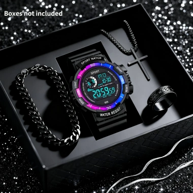 Đồng hồ điện tử đa năng cho bé trai - Nhiều màu sắc, thiết kế cool, giá 68.200đ