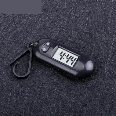 Đồng Hồ Điện Tử Mini Dạng Móc Khóa Hình Bầu Dục 2 Phong Cách Sinh Viên - Kỹ Thuật Số Hiển Thị Thời Gian, Giá 42.900đ 5