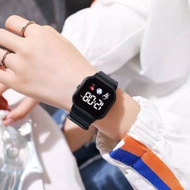 Đồng hồ điện tử nam - Đèn tự động, Chronograph, hiển thị ngày, giảm 17% 4