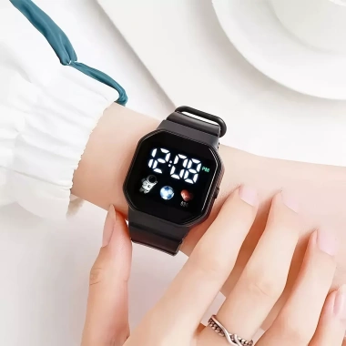 Đồng hồ điện tử nam - Đèn tự động, Chronograph, hiển thị ngày, giảm 17% 6