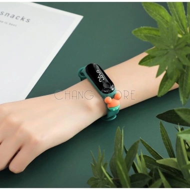 Đồng hồ điện tử trẻ em chống nước 24h, đèn LED, dây silicone, Giá 17.000₫