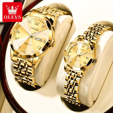 Đồng Hồ Đôi Chính Hãng OLEVS - Giá 150.000₫, Thiết Kế Sang Trọng, Bảo Hành 7