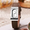 Đồng hồ hình chữ nhật cổ điển dây PU nhẹ, giản dị, phù hợp cổ tay mỏng Unisex 80.959 VND 6