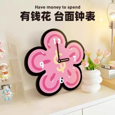 Đồng Hồ Hoa Kim Trôi Để Bàn và Treo Tường - Xinh, Giá 129.000₫ Khuyến Mãi