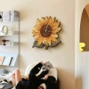 Đồng hồ hoa treo tường kim trôi - Không âm thanh, giá chỉ 200.000₫, giảm mạnh 2