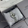 Đồng Hồ IBSO Chính Hãng Màu Xám 28mm Mặt Tròn, Chống Nước, Bảo Hành 12 Tháng