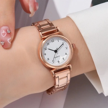 Đồng hồ kỹ thuật số nữ - Mô phỏng thạch anh, thép không gỉ, dây đeo sang trọng, 67.100₫ 7 Đồng hồ kỹ thuật số nữ - Mô phỏng thạch anh, thép không gỉ, dây đeo sang trọng, 67.100₫ 7