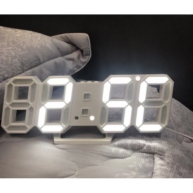Dong ho LED 3D TN828 - Treo tường & Để bàn, Thông minh, Giá rẻ 83.000 VND, giảm từ 101.260