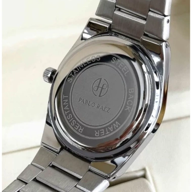 Đồng hồ nam dây thép chính hãng PABLO RAEZ P366 phong cách doanh nhân 3ATM CARIENT
