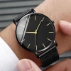 Đồng hồ nam doanh nhân thạch anh lưới thép không gỉ siêu mỏng - phong cách công sở, giá 97.900₫ 5