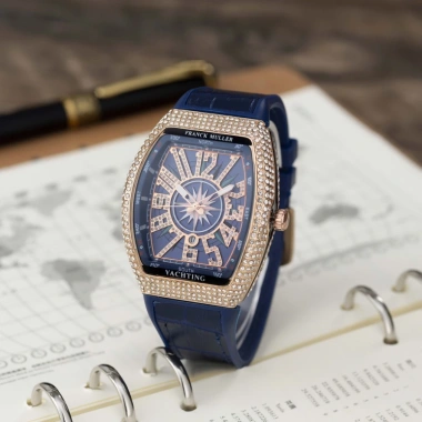 Đồng hồ nam Franck Muller DH402 thể thao đính đá cao cấp, bảo hành 12 tháng, tặng hộp và vòng tay