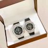 Đồng hồ nam nữ HB 602 Luxury unisex cặp đôi dây cao su hương vani giá 159.000 9