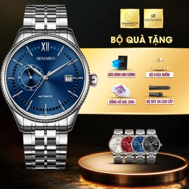 Đồng hồ Nam SENARO 88.019G.ASA Automatic - Sapphire chống trầy, quà tặng kèm, giảm 22%