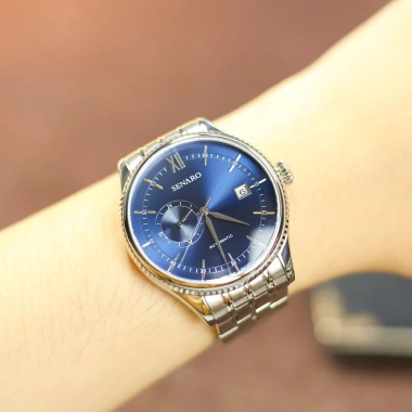 Đồng hồ Nam SENARO 88.019G.ASA Automatic - Sapphire chống trầy, quà tặng kèm, giảm 22%