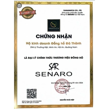 Đồng hồ Nam SENARO 88.019G.ASA Automatic - Sapphire chống trầy, quà tặng kèm, giảm 22% 9 Đồng hồ Nam SENARO 88.019G.ASA Automatic - Sapphire chống trầy, quà tặng kèm, giảm 22% 9