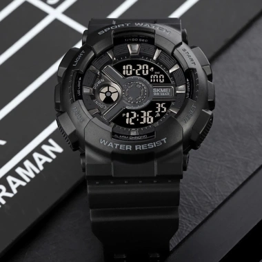 Đồng Hồ Nam SKMEI 1.688 Hai Màn Hình Kỹ Thuật Số Thể Thao, Chống Thấm Nước - Giá 215.000
