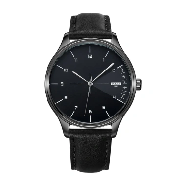 Đồng hồ nam Y502 42mm mặt đen thạch anh - Nam tính, thời trang công sở, giá chỉ 199.000₫