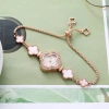Đồng Hồ Nữ Cỏ Bốn Lá Đính Kim Cương Mặt Nhỏ Dây Rút Điều Chỉnh - Giá 130.000 Giảm Từ 169.000 4